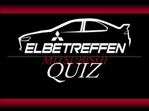 MITSUBISHI QUIZ TEAMS VORSTELLEN BUZZER TESTEN FRAGE 01