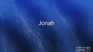 Jonah By Stephen Curto For Homegroup December 3