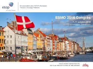 En association avec lETOP European Thoracic Oncology Platform