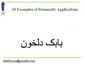 10 Examples of Pneumatic Applications Handling symbols 1