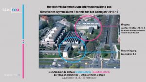 Herzlich Willkommen zum Informationsabend des Beruflichen Gymnasiums Technik