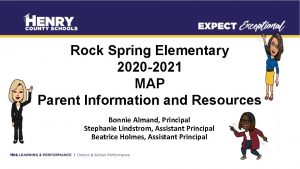 Rock Spring Elementary 2020 2021 MAP Parent Information