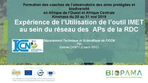 Formation des coaches de lobservatoire des aires protges