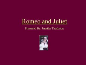Romeo and juliet chorus translation
