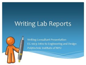 Lab report presentation