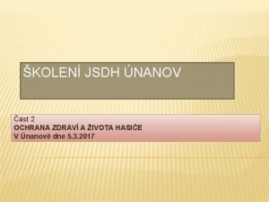 KOLEN JSDH NANOV st 2 OCHRANA ZDRAV A