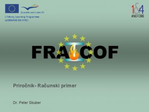 Prironik Raunski primer Dr Peter Skuber Vsebina F