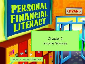 Chapter 2 income sources