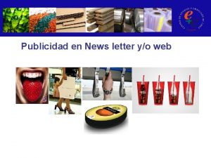 Publicidad en News letter yo web I Publicidad