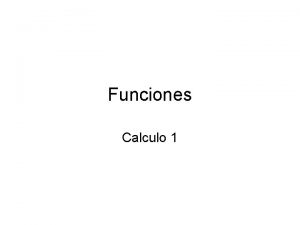 Funciones Calculo 1 Definicin de conjunto Un conjunto