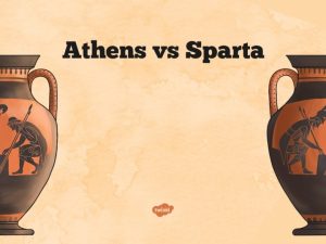Athens vs Sparta Athens Government ruled as a