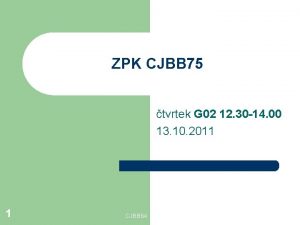 ZPK CJBB 75 tvrtek G 02 12 30