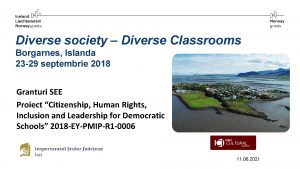 Diverse society Diverse Classrooms Borgarnes Islanda 23 29