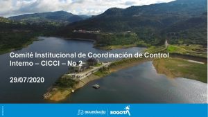 Comit Institucional de Coordinacin de Control Interno CICCI