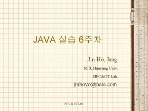 Jinho jang Jinho jang