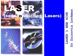 semiconducting Lasers LASER 1 EBB 424 E Dr