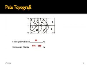 Selang kontur