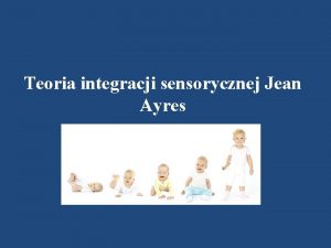 Poziomy integracji sensorycznej