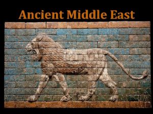 Ancient Middle East Sumer 3000 BC CityStates made