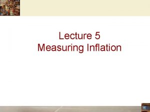 How to calculate inflation rate