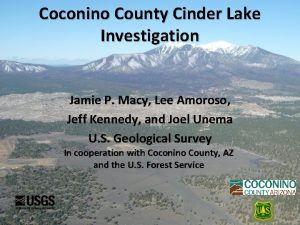 Coconino County Cinder Lake Investigation Jamie P Macy