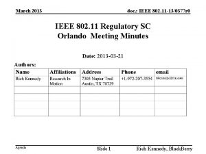 March 2013 doc IEEE 802 11 130377 r