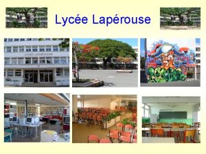 Lyce Laprouse LES ENSEIGNEMENTS AU LYCEE LAPEROUSE Classe