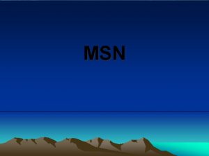 MSN Nesto o msnu Messenger msn je program