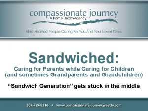 Sandwiched Caring for Parents while Caring for Children