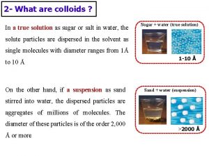 Bredig arc method