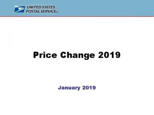 Price Change 2019 January 2019 2019 Price Change