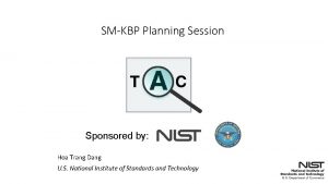 SMKBP Planning Session Sponsored by Hoa Trang Dang