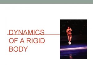 DYNAMICS OF A RIGID BODY General Definition of