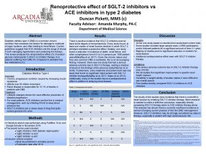 Renoprotective effect of SGLT2 inhibitors vs ACE inhibitors