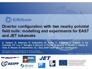 Divertor configuration with two nearby poloidal field nulls