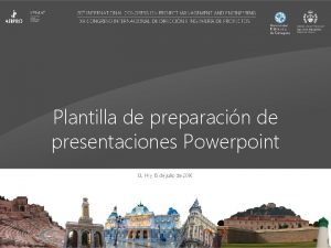 Plantilla de preparacin de presentaciones Powerpoint Contenidos de