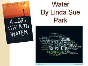 Water By Linda Sue Park Agree or Disagree