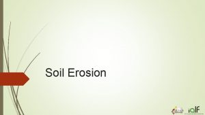 Soil erosion def