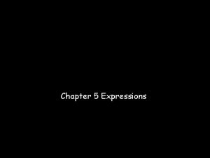 Chapter 5 Expressions Algebraic Expressions Sequences Properties Of
