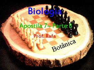 Biologia Apostila 7 Parte B Prof Rafa a