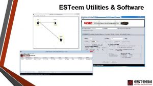 ESTeem Utilities Software ESTeem Discovery Program Configures IP