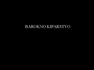 Barokno kiparstvo