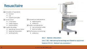 What is a resuscitaire machine