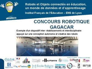 Robots et Objets connects en ducation un monde