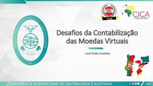 Desafios da Contabilizao das Moedas Virtuais Jos Pedro