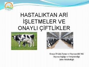 HASTALIKTAN AR LETMELER VE ONAYLI FTLKLER Konya l