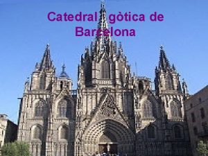 Catedral gtica de Barcelona La Planta 9 8