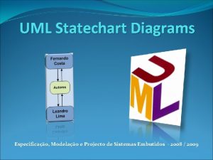 UML Statechart Diagrams Especificao Modelao e Projecto de