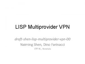Lisp provider