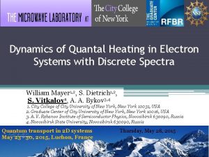 Dynamics of Quantal Heating in Electron Systems with